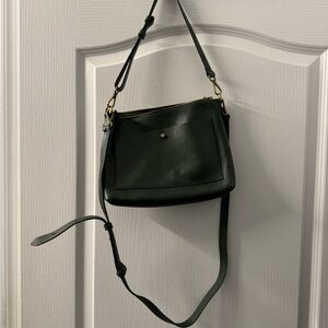 Like New Madewell Dark Green Crossbody Bag
